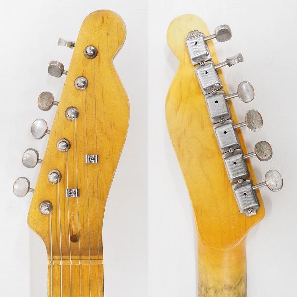 実際に弊社で買取させて頂いた★メーカー不明 テレキャスターType エレキギター ソフトケース付の画像 2枚目