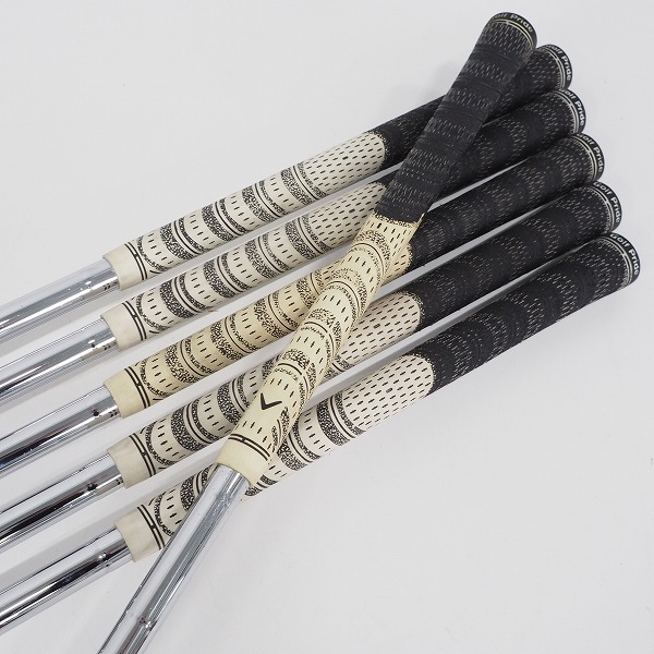 実際に弊社で買取させて頂いたCallaway/キャロウェイ RAZR X TOUR/レイザー X ツアー アイアン #5～9,Pw 6本セット Memphis 10 FLEX:SR相当の画像 7枚目