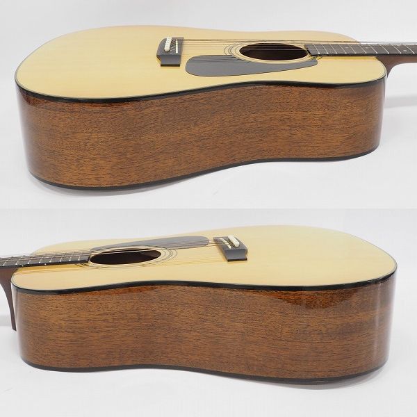 実際に弊社で買取させて頂いた★Morris/モーリス MD-502/MD502 幌馬車ラベル アコースティックギター/アコギ の画像 7枚目