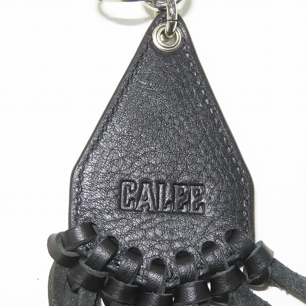 実際に弊社で買取させて頂いたCALEE/キャリー レザー スタッズ キーホルダーの画像 1枚目
