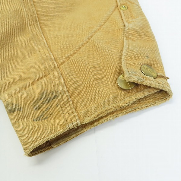 実際に弊社で買取させて頂いたCarhartt/カーハート ブランケットライナー カバーオール/ダックジャケットの画像 5枚目