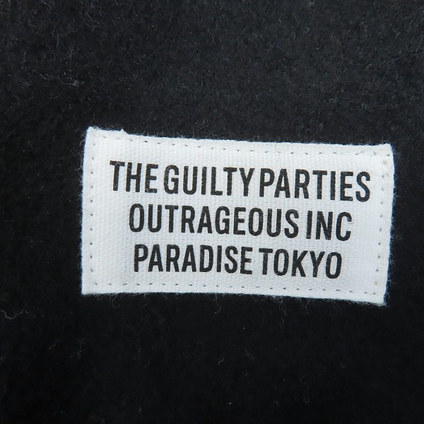 実際に弊社で買取させて頂いたWACKO MARIA/ワコマリア LEATHER VARSITY JACKET スタジャン Sの画像 6枚目