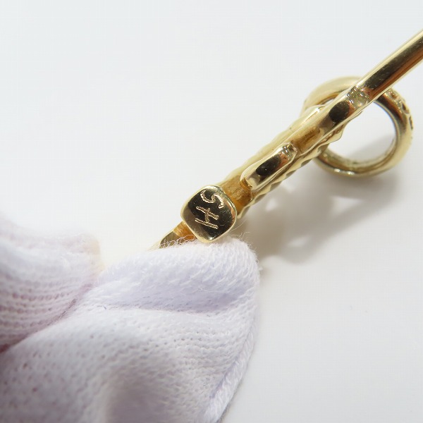 実際に弊社で買取させて頂いたSTANLEY GUESS/スタンリーゲス GUESS WORKS/ゲスワークス 18k ダガー ペンダントトップ/ネックレスチャームの画像 8枚目
