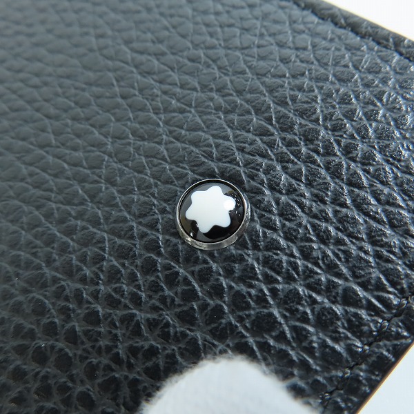 実際に弊社で買取させて頂いたMONTBLANC/モンブラン 三つ折り スナップボタン レザー ペンケース の画像 6枚目