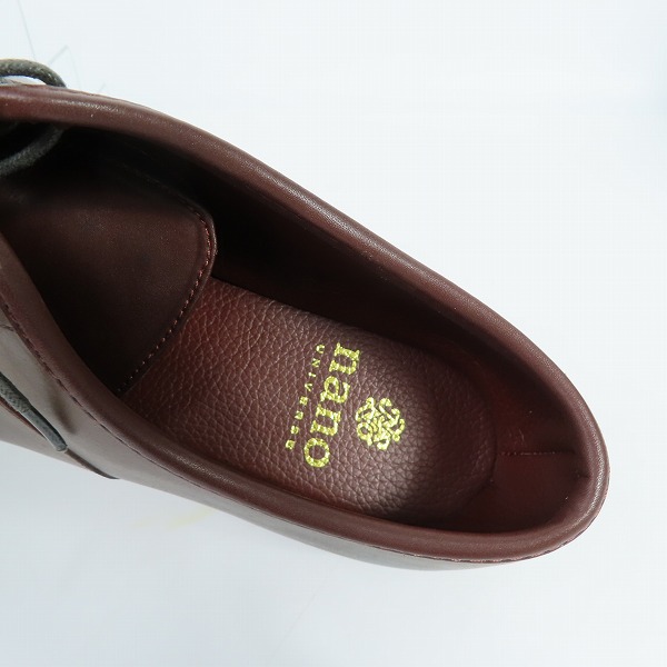 実際に弊社で買取させて頂いたnano・universe/ナノユニバース SQUALL PROOF ドレスシューズSTチップ 8の画像 4枚目