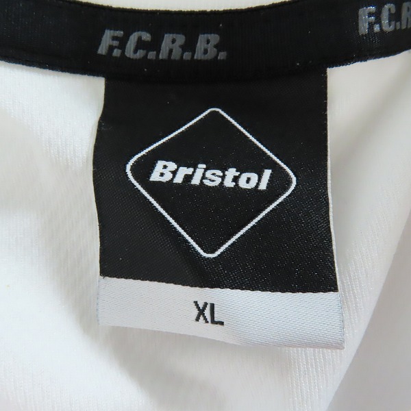 実際に弊社で買取させて頂いたF.C.Real Bristol/エフシーレアルブリストル STRADDLE LOGO S/S TOUR TEE Tシャツ FCRB-192036 /XLの画像 2枚目