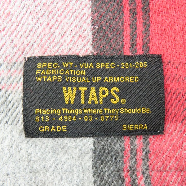 実際に弊社で買取させて頂いたWTAPS/ダブルタップス 15AW "UNION L/S 01" チェックシャツ 152GWDT-SHM05/Sの画像 3枚目
