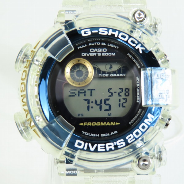 実際に弊社で買取させて頂いたG-SHOCK/Gショック LOVE THE SEA AND THE EARTH 25周年記念 イルクジ フロッグマン GF-8251K-7JRの画像 1枚目