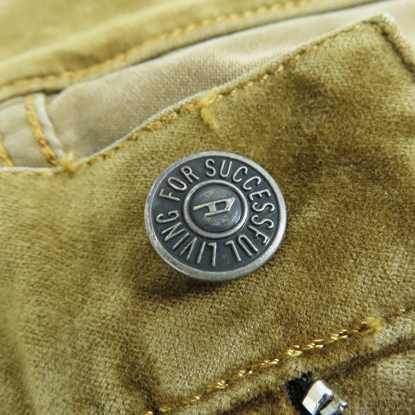 実際に弊社で買取させて頂いたDIESEL/ディーゼル D-AMNY スキニーベロアパンツ W36/L30の画像 8枚目