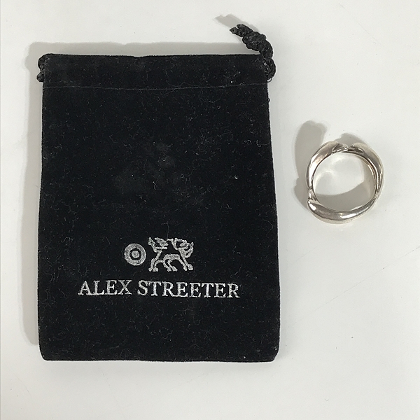 実際に弊社で買取させて頂いたALEX STREETER/アレックスストリーター シルバーリング 18.5-20号の画像 9枚目