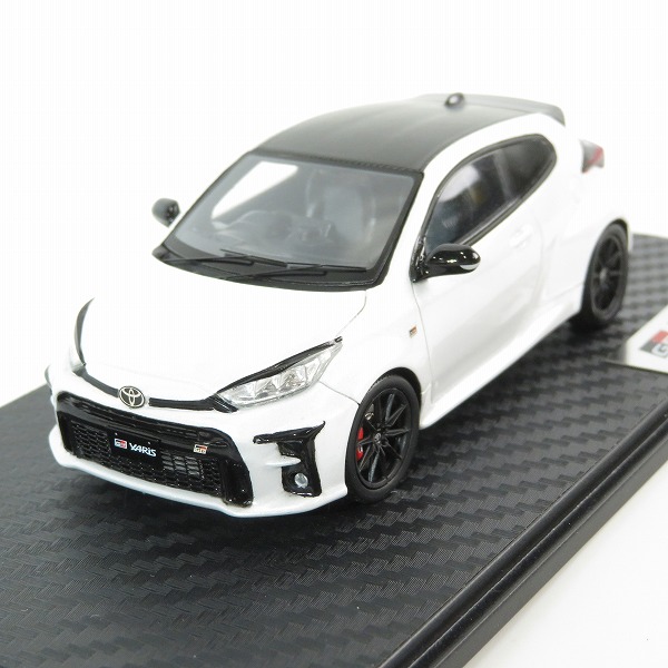 実際に弊社で買取させて頂いたメーカー不明 TOYOTA/トヨタ GR ヤリス プラチナホワイトパールマイカ/ミニカー