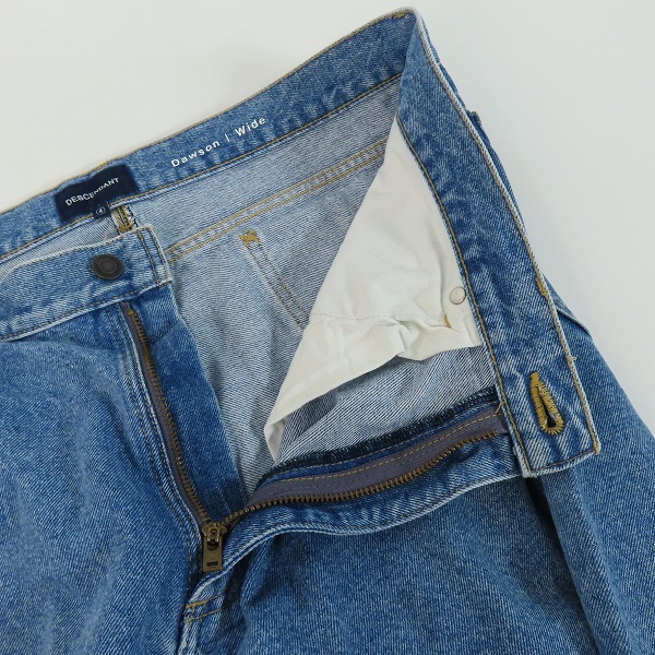 実際に弊社で買取させて頂いたDESCENDANT/ディセンダント DAWSON DENIM TROUSERS BUGGY/デニムトラウザーバギーパンツ/4の画像 5枚目