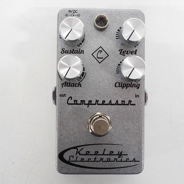 実際に弊社で買取させて頂いたKeeley/キーリー COMPRESSOR 4KNOB コンプレッサー エフェクター【動作確認済】