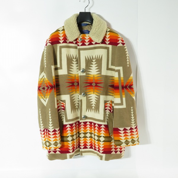 実際に弊社で買取させて頂いたPENDLETON/ペンドルトン ネイティブ柄 コート/40