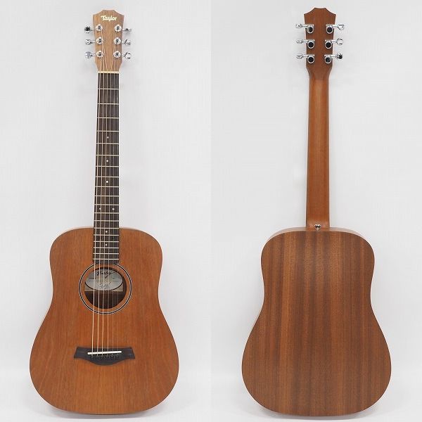 実際に弊社で買取させて頂いた ★【難有り】Taylor/テイラー Baby T Mahogany BT2 ミニアコースティックギター/アコギ 2018年製 ギグケース付の画像 1枚目