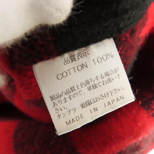 実際に弊社で買取させて頂いたTHE FLAT HEAD/フラットヘッド ブロックチェック 長袖シャツ/36の画像 4枚目