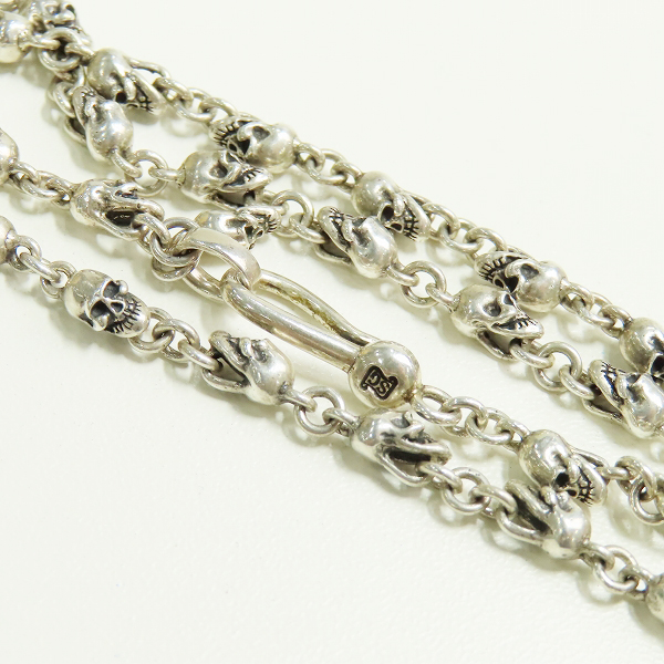 実際に弊社で買取させて頂いたSTANLEY GUESS/スタンリーゲス スカルリンク ネックレス