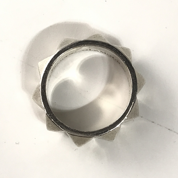 実際に弊社で買取させて頂いたHYSTERIC GLAMOUR/ヒステリックグラマー HYSTERICS シルバー925 スタッズリング 18号の画像 5枚目