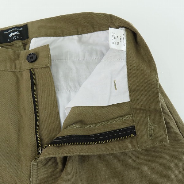 実際に弊社で買取させて頂いたglamb/グラム Davis chino pants /デイビスチノパンツ ベージュ GB0419/P04/2の画像 5枚目
