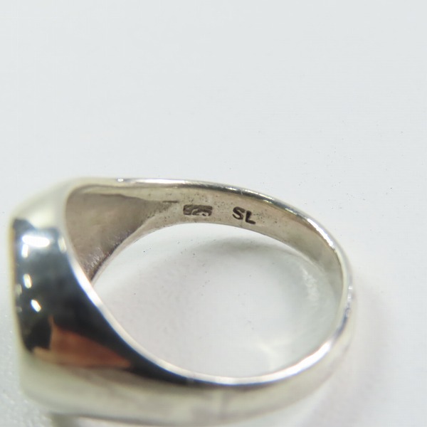 実際に弊社で買取させて頂いたHOLLYWOOD RANCH MARKET/ハリウッドランチマーケット 波モチーフリング 11.5号の画像 6枚目