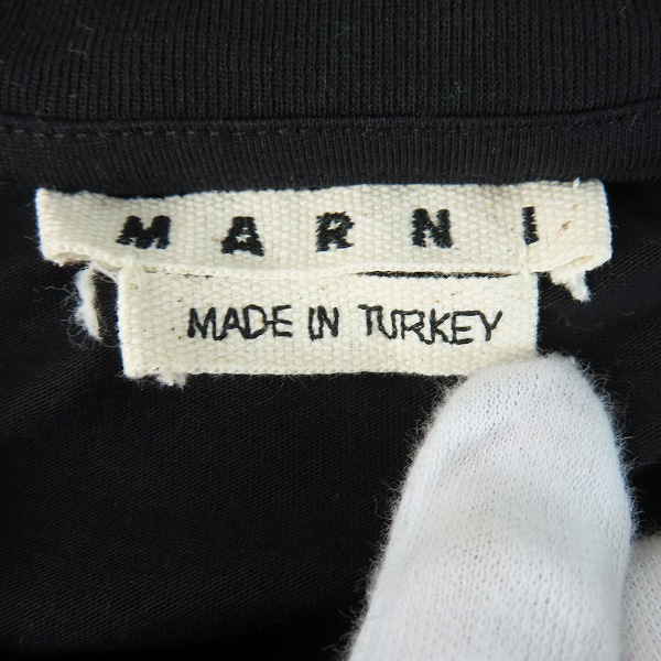 実際に弊社で買取させて頂いたMARNI/マルニ クルーネックプリント半袖Tシャツ HUMU0198PO S23843/46の画像 2枚目