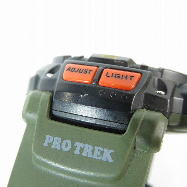 実際に弊社で買取させて頂いたCASIO/カシオ PROTREK/プロトレック トリプルセンサー タフソーラー PRG-240-3JFの画像 6枚目