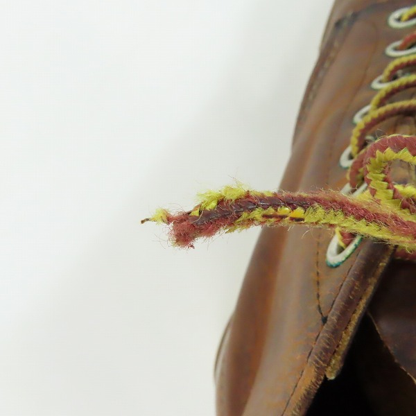 実際に弊社で買取させて頂いたRED WING/レッドウィング アイリッシュセッター プレーントゥ ブーツ 9111/9.5Dの画像 9枚目
