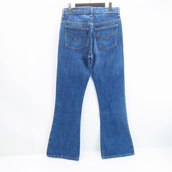実際に弊社で買取させて頂いた(1)Levis/リーバイス 646 USA製オレンジタブ ベルボトム/デニムパンツ 379刻印 W31L33の画像 1枚目
