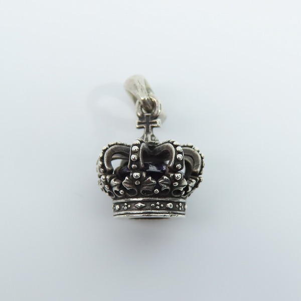 実際に弊社で買取させて頂いたJustin Davis/ジャスティンデイビス CROWN GLORY/クラウングローリーペンダント パープル SPJ119の画像 1枚目