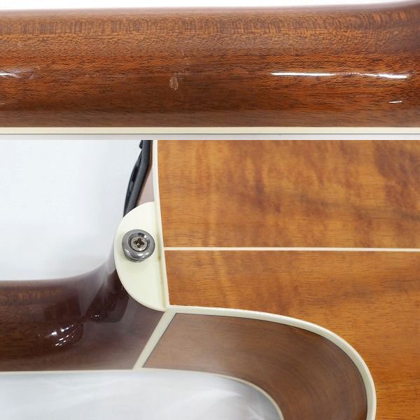 実際に弊社で買取させて頂いた★Takamine/タカミネ PTU108K N エレアコ/アコースティックギター/アコギ 2006年製 ハードケース付の画像 8枚目