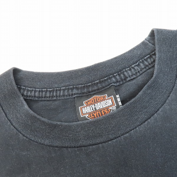 実際に弊社で買取させて頂いたHARLEY DAVIDSON/ハーレーダビッドソン プリント Tシャツ ブラック/Mの画像 7枚目