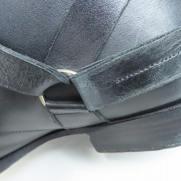 実際に弊社で買取させて頂いたDior homme/ディオールオム クリス期 ショートブーツ 10HBM /42の画像 6枚目