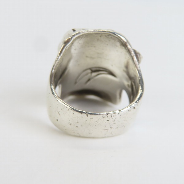 実際に弊社で買取させて頂いたCRAZY PIG/クレイジーピッグ サイボーグスカルリング/18-19号の画像 3枚目