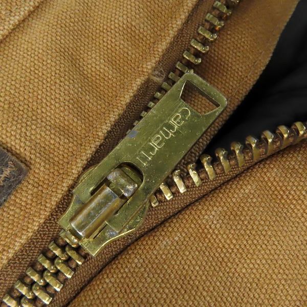 実際に弊社で買取させて頂いたCarhartt/カーハート DUCK TRADITIONAL COAT/ダックジャケット CQ186/48の画像 5枚目