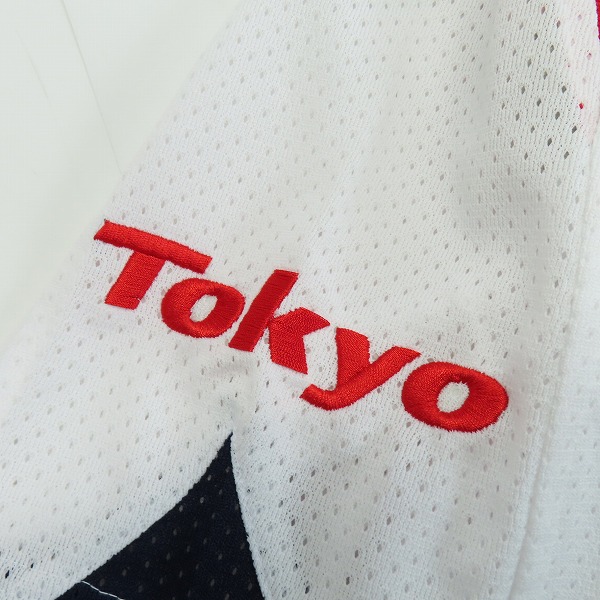 実際に弊社で買取させて頂いた【未使用】ZETT×BEAMS/ゼット×ビームス 東京ヤクルトスワローズ レプリカユニフォーム YSRP3W/フリー(XL)の画像 7枚目