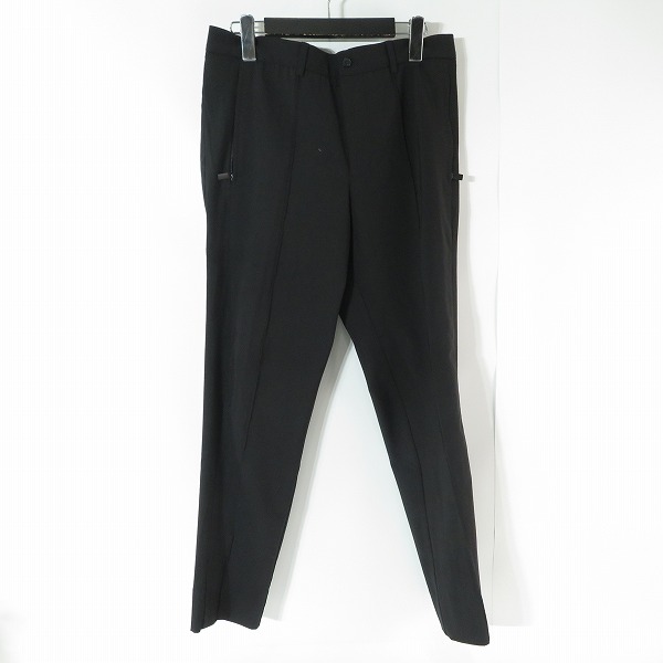 実際に弊社で買取させて頂いたEMPORIO ARMANI/エンポリオアルマーニ サイドライン ジップポケット スラックスパンツ 51P370 51038/46