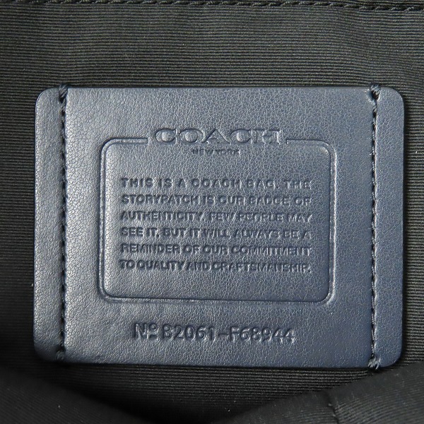 実際に弊社で買取させて頂いたCOACH/コーチ レザー トートバッグ/ ハンドバッグ B2061-F68944の画像 5枚目