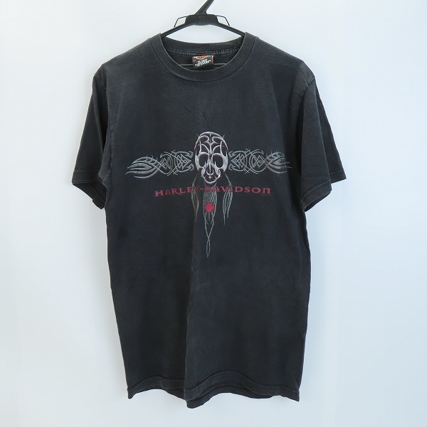 実際に弊社で買取させて頂いたHARLEY DAVIDSON/ハーレーダビッドソン プリント Tシャツ ブラック/M