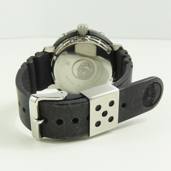 実際に弊社で買取させて頂いたSEIKO/セイコー プロスペックス ソーラー 黒文字盤 腕時計 H851-00A0/SNJ025P1の画像 2枚目