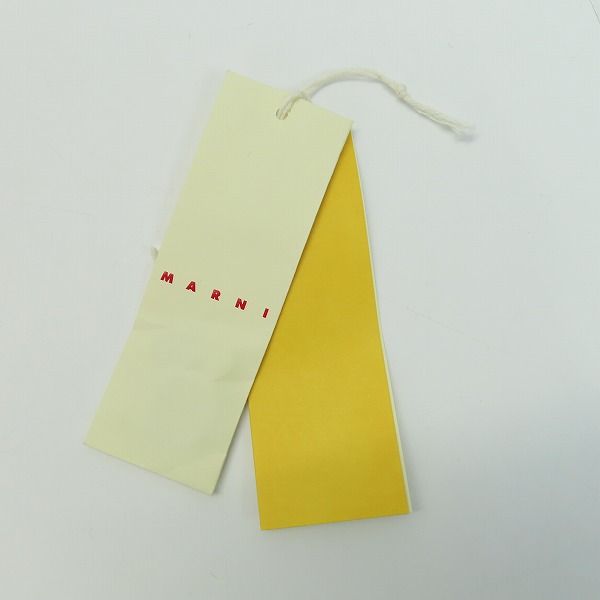 実際に弊社で買取させて頂いた【JPタグ】MARNI/マルニ 2024年モデル トロピカルウール イージパンツ PUMU0017UD TW839/46の画像 9枚目