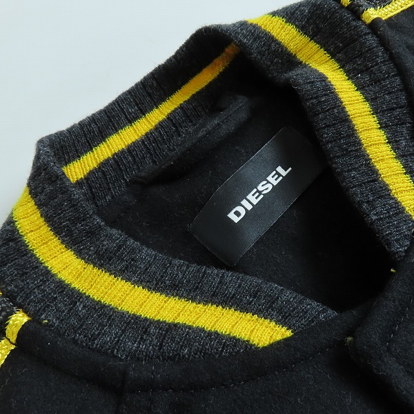 実際に弊社で買取させて頂いたDIESEL/ディーゼル ワッペン付き スタジャン/Sの画像 6枚目