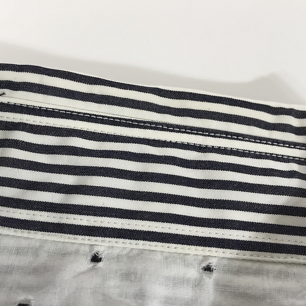 実際に弊社で買取させて頂いたPaul Smith/ポールスミス ストライプ 胸ポケット 長袖シャツ/Lの画像 4枚目