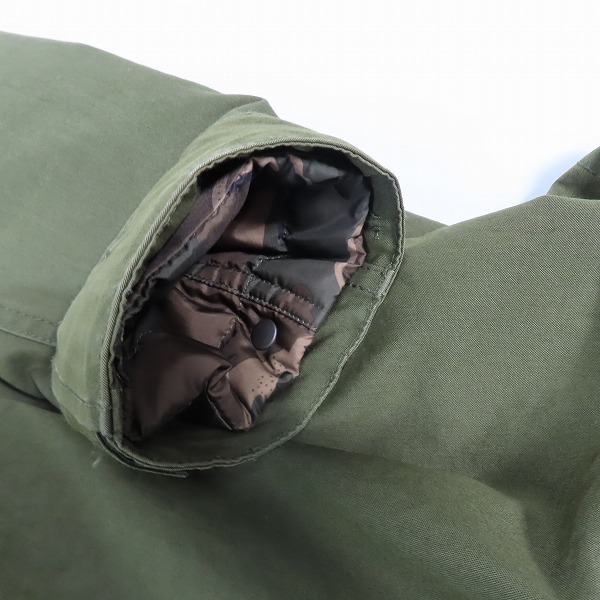 実際に弊社で買取させて頂いたFRED PERRY/フレッドペリー ダウンライナー付 フィッシュテール モッズコート F2562/XSの画像 8枚目