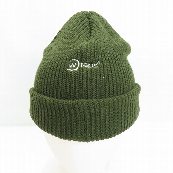 実際に弊社で買取させて頂いたWTAPS/ダブルタップス ニット帽/ビーニー 212MADT-HT02/00の画像 1枚目
