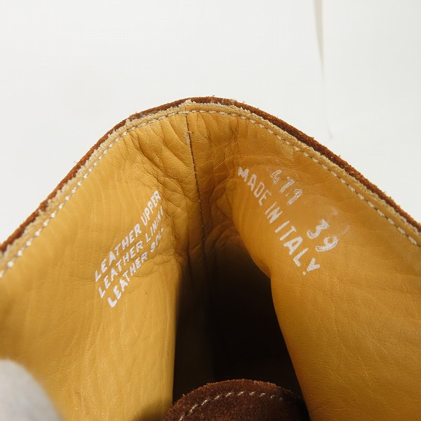 実際に弊社で買取させて頂いたCalzoleria Toscana/カルツォレリア トスカーナ チャッカブーツ/39の画像 5枚目