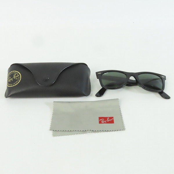 実際に弊社で買取させて頂いたRay-Ban/レイバン WAYFARER/ウェイファーラー サングラス RB2140-A 901の画像 9枚目