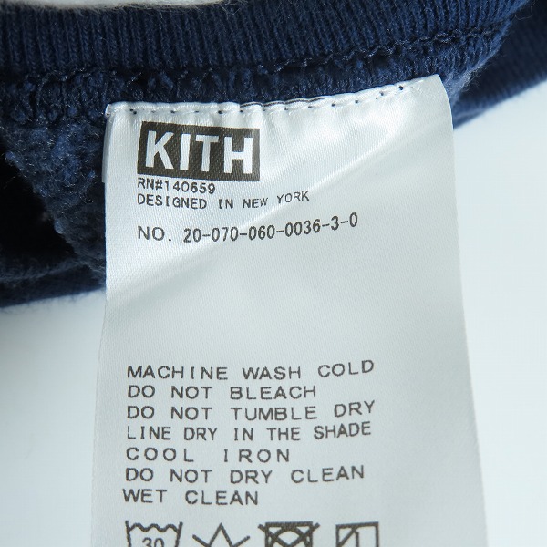 実際に弊社で買取させて頂いたKITH×Timberland/キス×ティンバーランド ロゴ プリント スウェット /Mの画像 3枚目