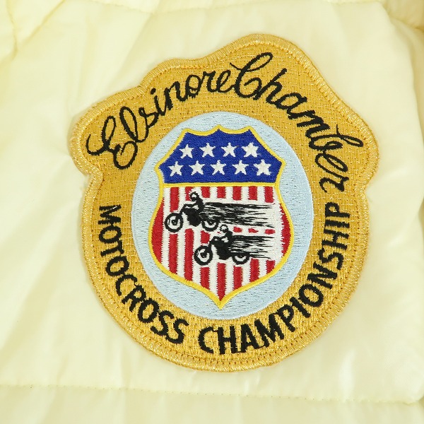 実際に弊社で買取させて頂いたTHE REAL McCOY'S/ザリアルマッコイズ フライトジャケット 中綿ジャケット クリーム/Lの画像 4枚目