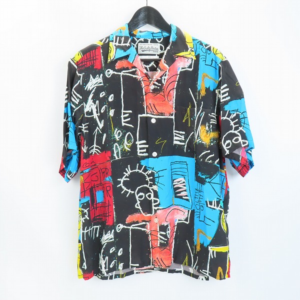 実際に弊社で買取させて頂いたWACKO MARIA×JEAN MICHEL BASQUIAT/ワコマリア×ジャン＝ミシェル・バスキア HAWAIIAN SHIRT/S