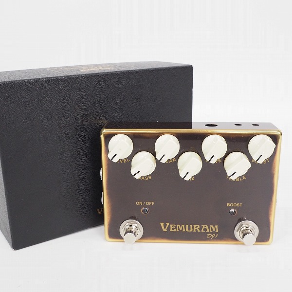実際に弊社で買取させて頂いたVEMURAM/ベムラム DJ1 ベース用オーバードライブ エフェクター【動作確認済】